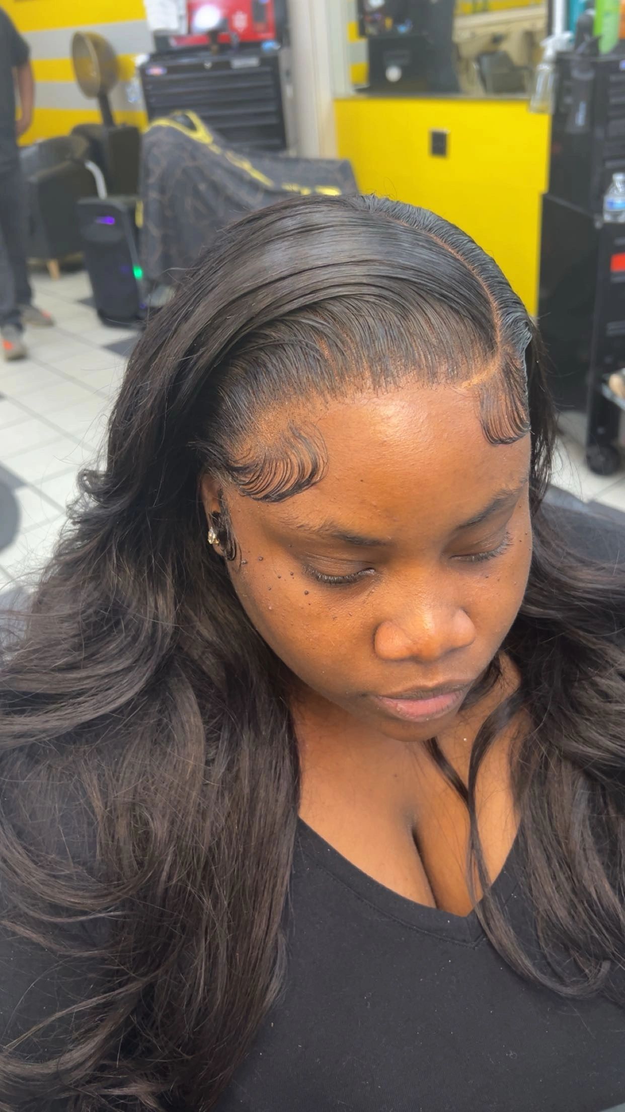 Wig (LACE) frontal lace installation