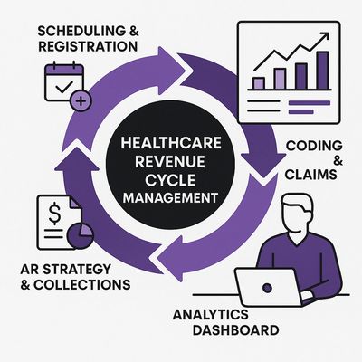Revenue Cash KPI Hospital 