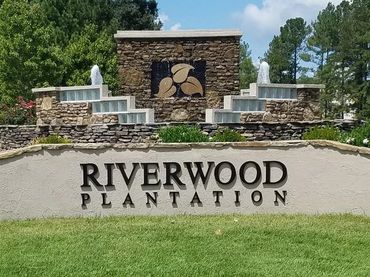 Riverwood Metal Letters & Logo