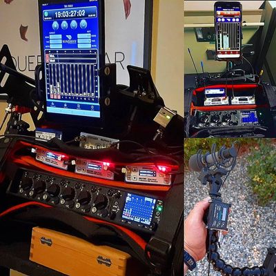 Image of Sound Devices mixers and wireless systems