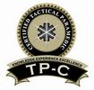 Emblem of a tactical paramedic unit with a medical star and 'TP-C' inscription.
