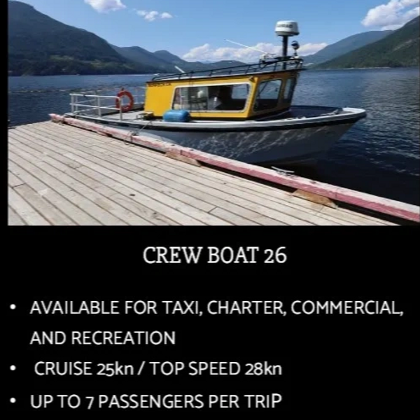 boat, water taxi, charter, Sechelt