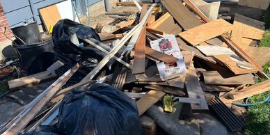 Construction Debris removal in SE Portland 