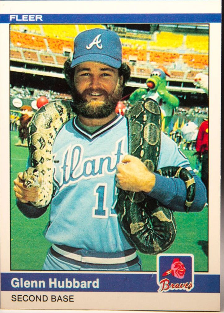 Odd Baseball Cards: Mickey Hatcher and the Giant Glove