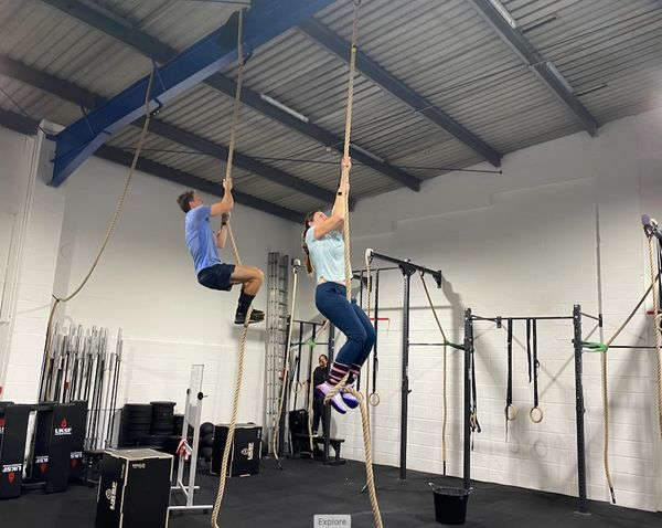 Rope climb