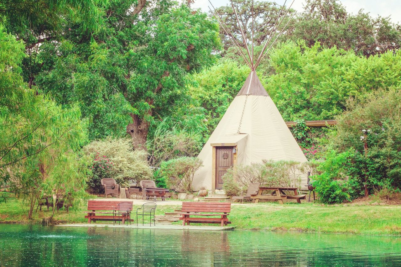 Teepees An Amazing New Braunfels Vacation Rentals Experience