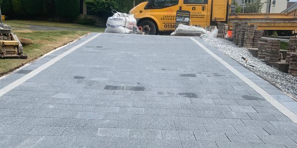 work van on a job