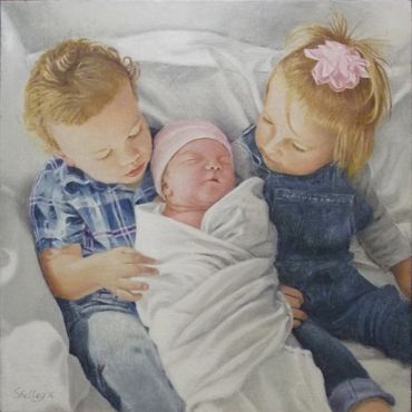 three siblings
