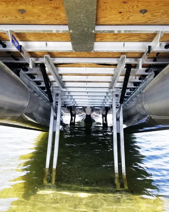 Under Deck Sea-Legs extended