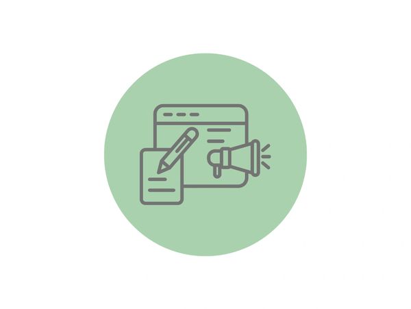 Marketing support image for Miranda Flack copywriting.