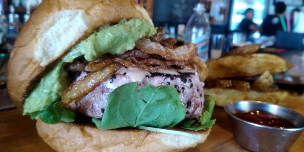 this is our famous tuna burger