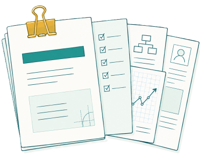 Document bundle representing resources and information 