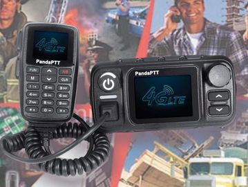 PandaPTT Analog VHF/UHF + PoC Mobile Radio