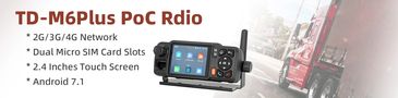 TID TD-M6 Android 7.1 mobile PoC Radio