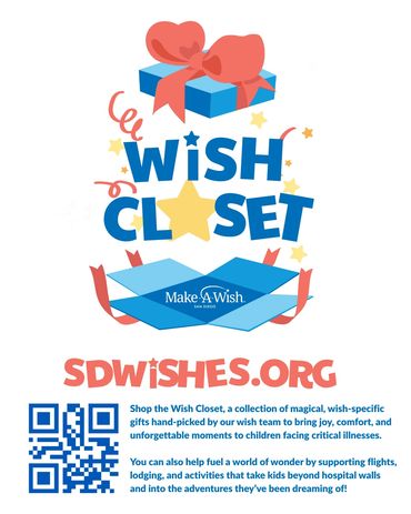 Make a Wish San Diego is the official beneficiary of the 2025 Christmas Card Lane Golf Cart Parade. 