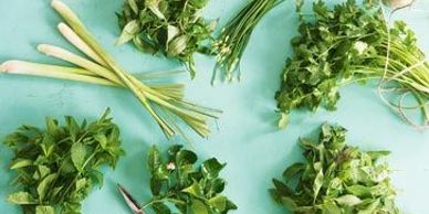 This is herbs for garnishing the drinks.