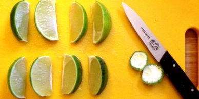 This is wedges for the garnishing drinks.