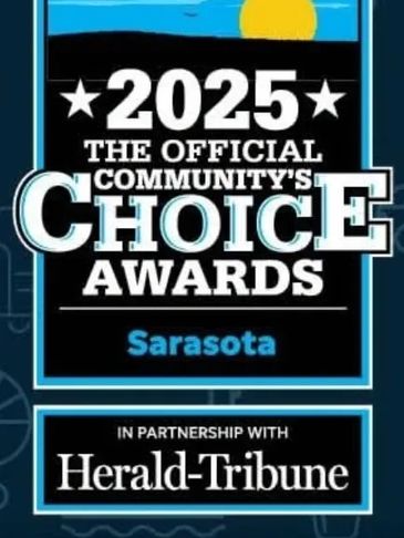 2025 The Official Community's Choice Award Winner for Sarasota's Non-Profit of the Year