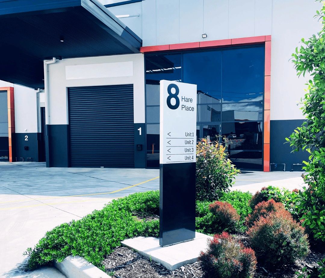 Factory Number Sign Factory Unit Signs in Box Hill – Killer Industrial Branding