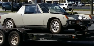 1975 Porsche VW 914 1.8 liter 5 speed targa top original condition.
