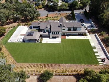 Artificial turf installation in San Mateo County