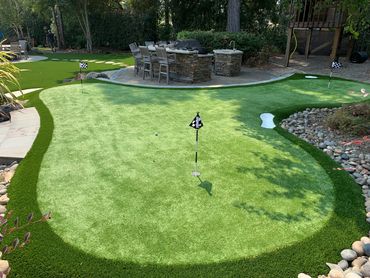 Artificial turf installation in San Mateo County