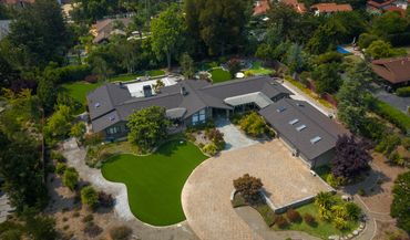 Artificial turf installation in San Mateo County