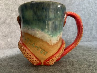 ‘Oc-tea-pus’ mug commission