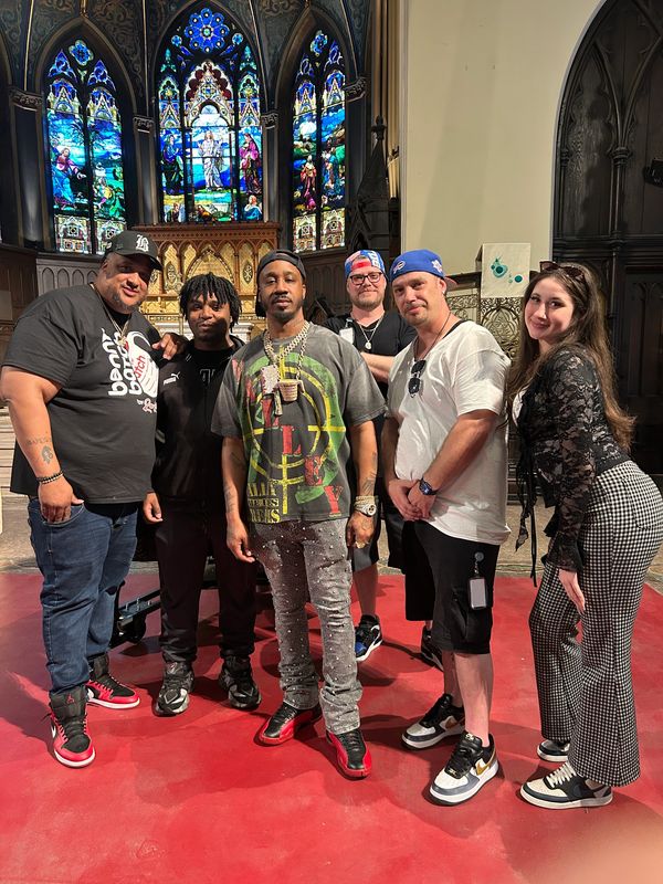 Buffalo’s very own Grammy nominated recording artist Benny the Butcher, stops by our office.