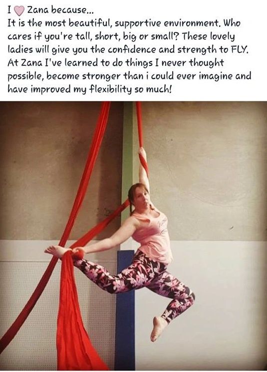 Aerial Silks. Aerial dancing. Tissu. Zana Aerial Dance