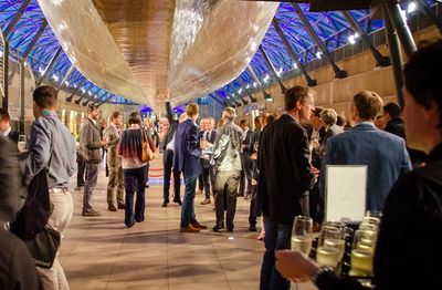Drinks reception at The Cutty Sark, Greenwich