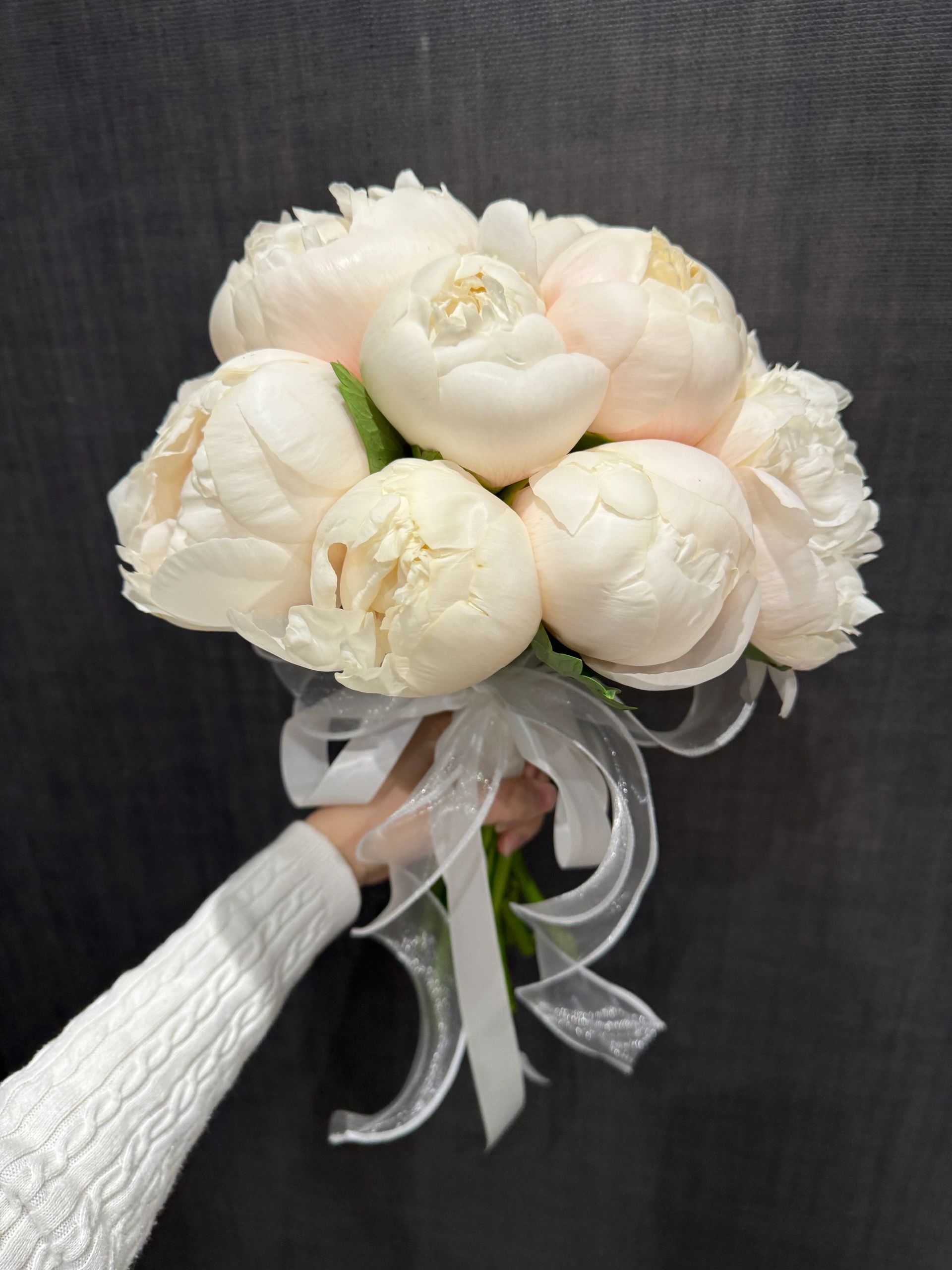 Peonies-White