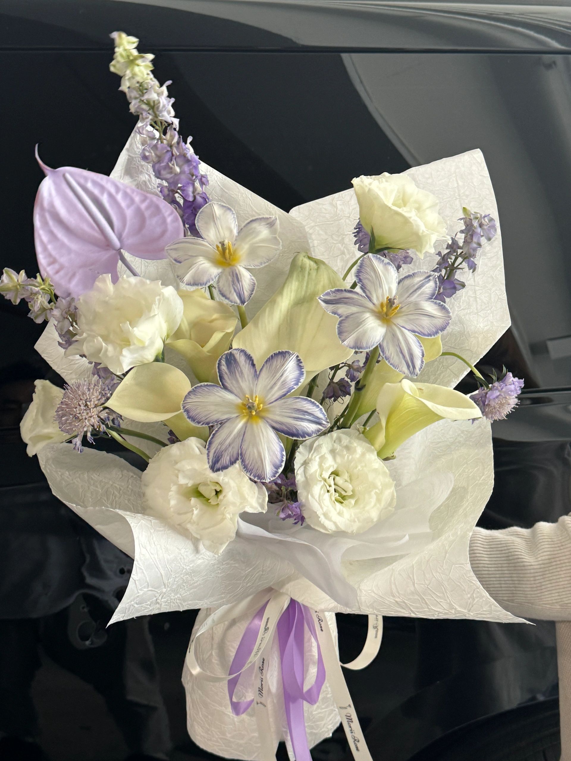 Purple Tulip Series Bouquet