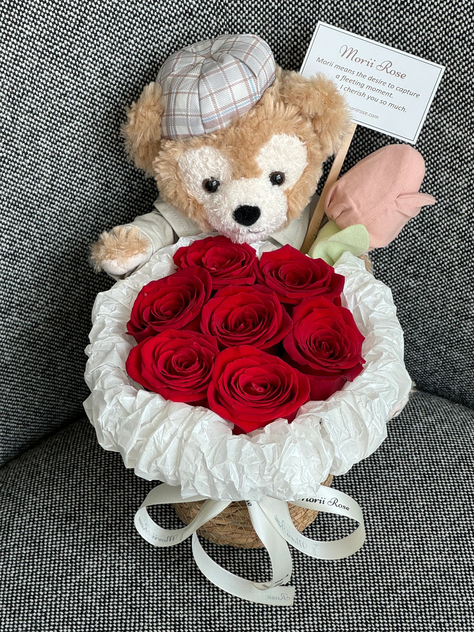 Disney Duffy Rose Hug Bucket（Not include Duffy)