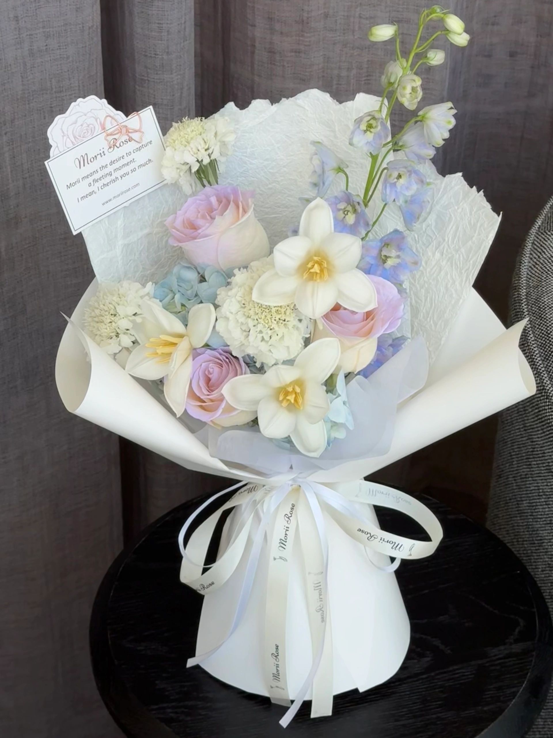Gradient Purple Mixed Bouquet