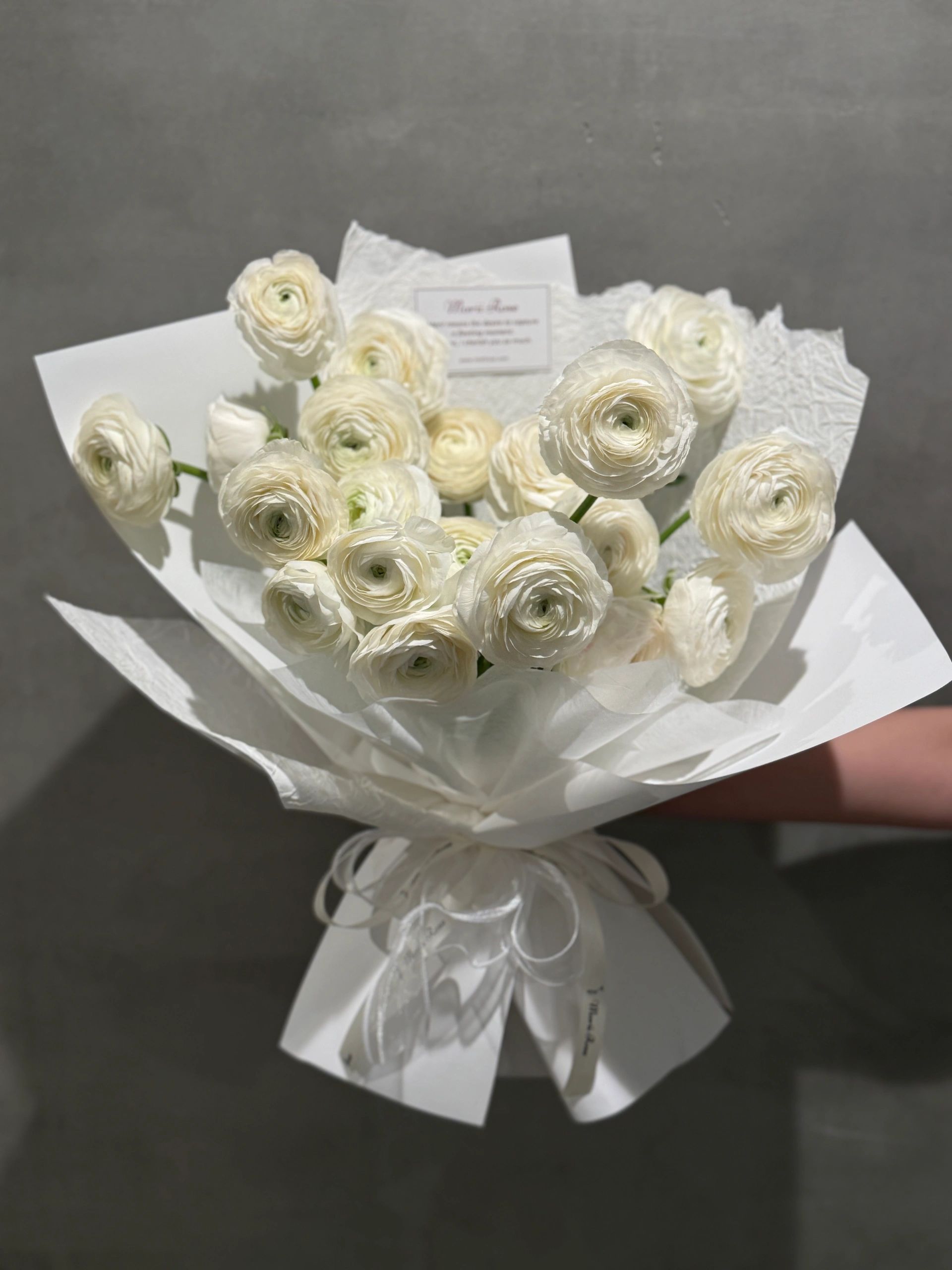 White Ranunculus
