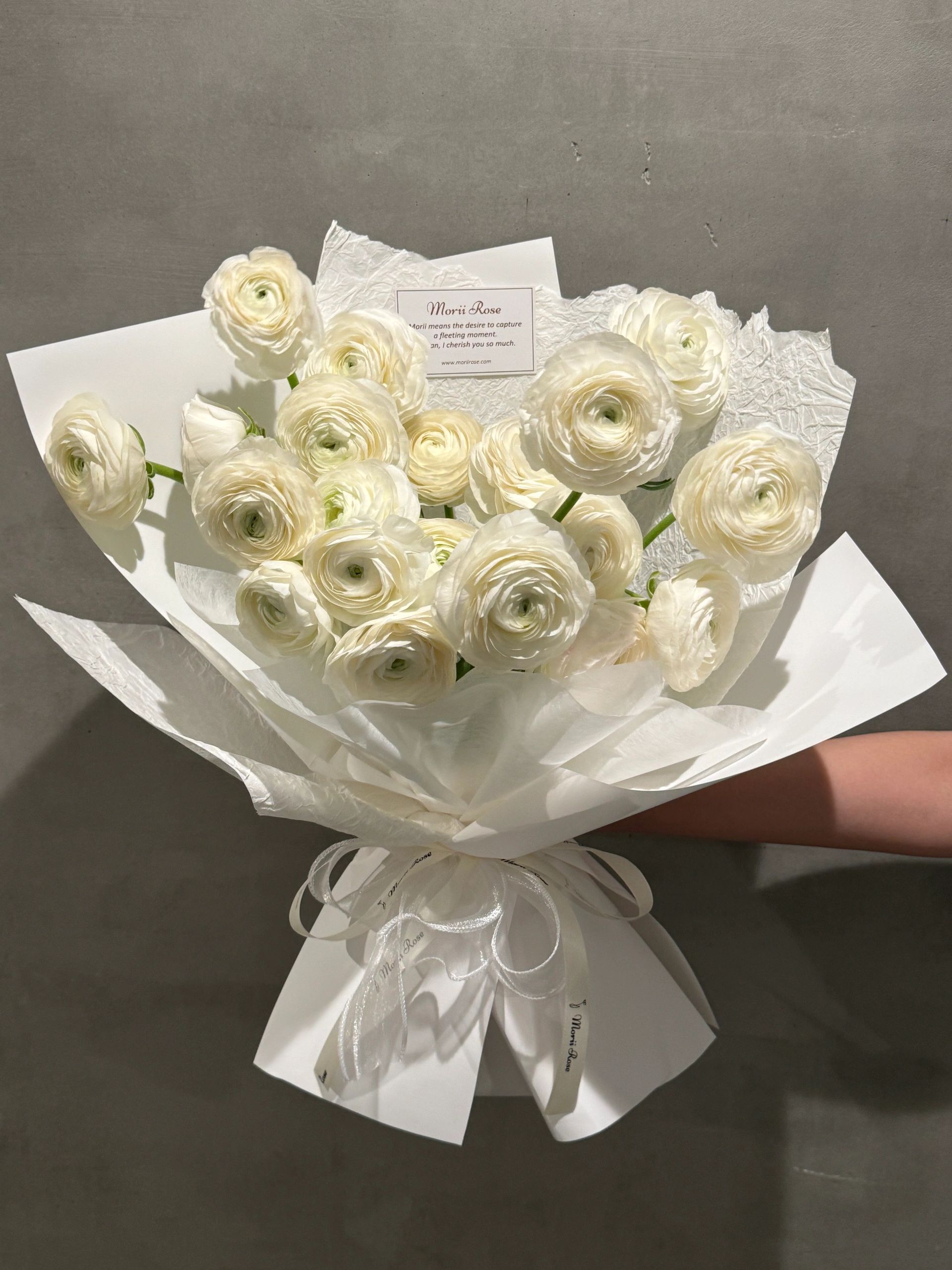 White Ranunculus