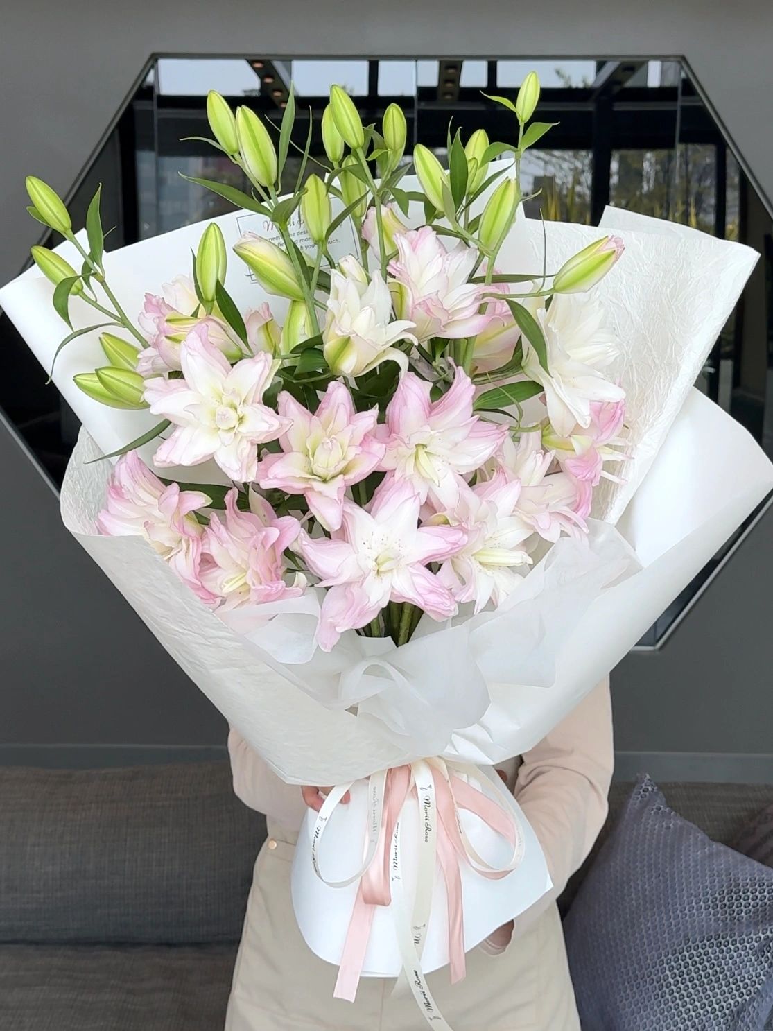 Pink Double-petaled Lily