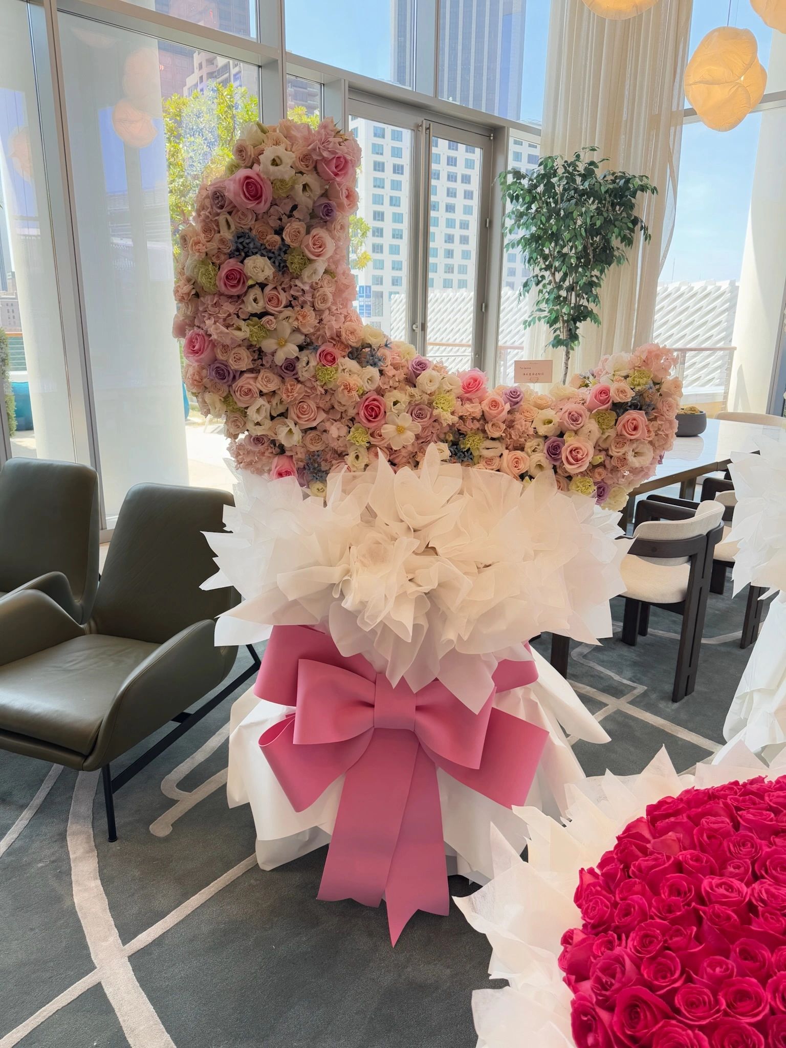 Sun/Moon Bow Bouquet