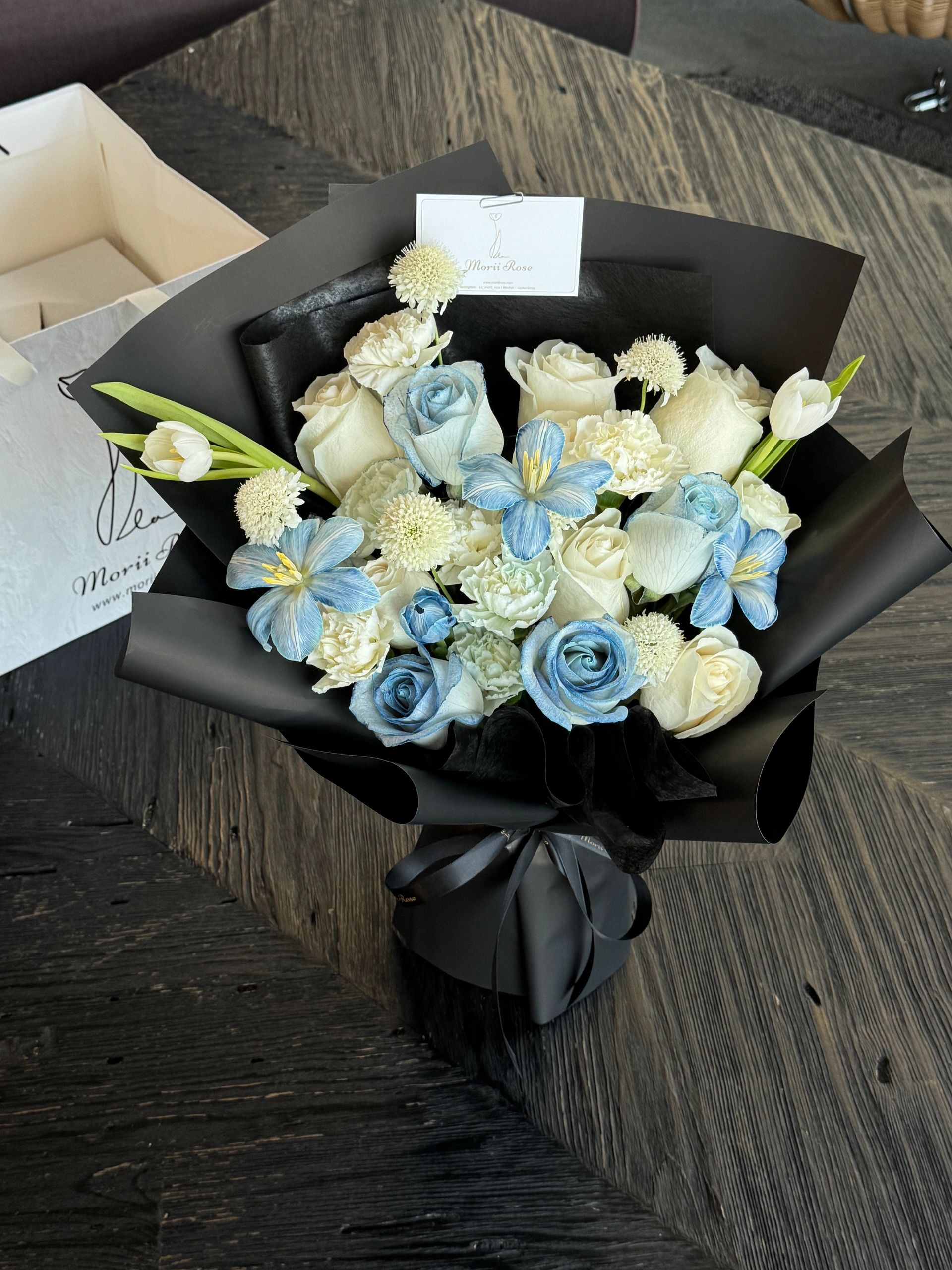 Azure Whispers Bouquet