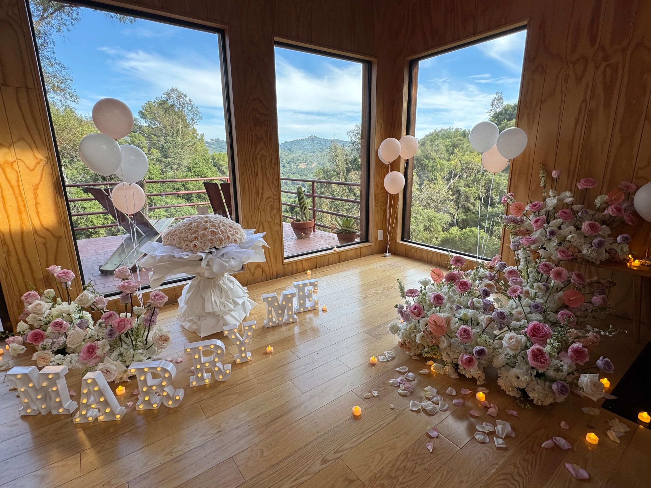Pink, White & Purple Themed Decor