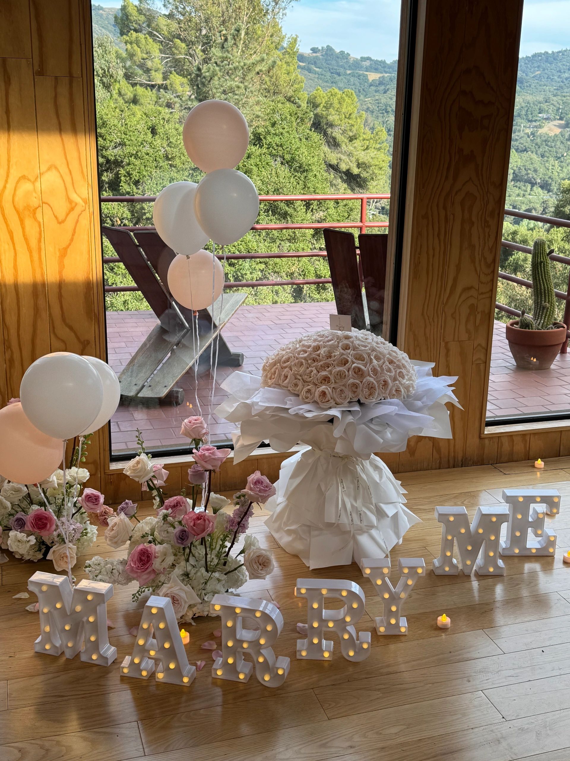 Pink, White & Purple Themed Decor