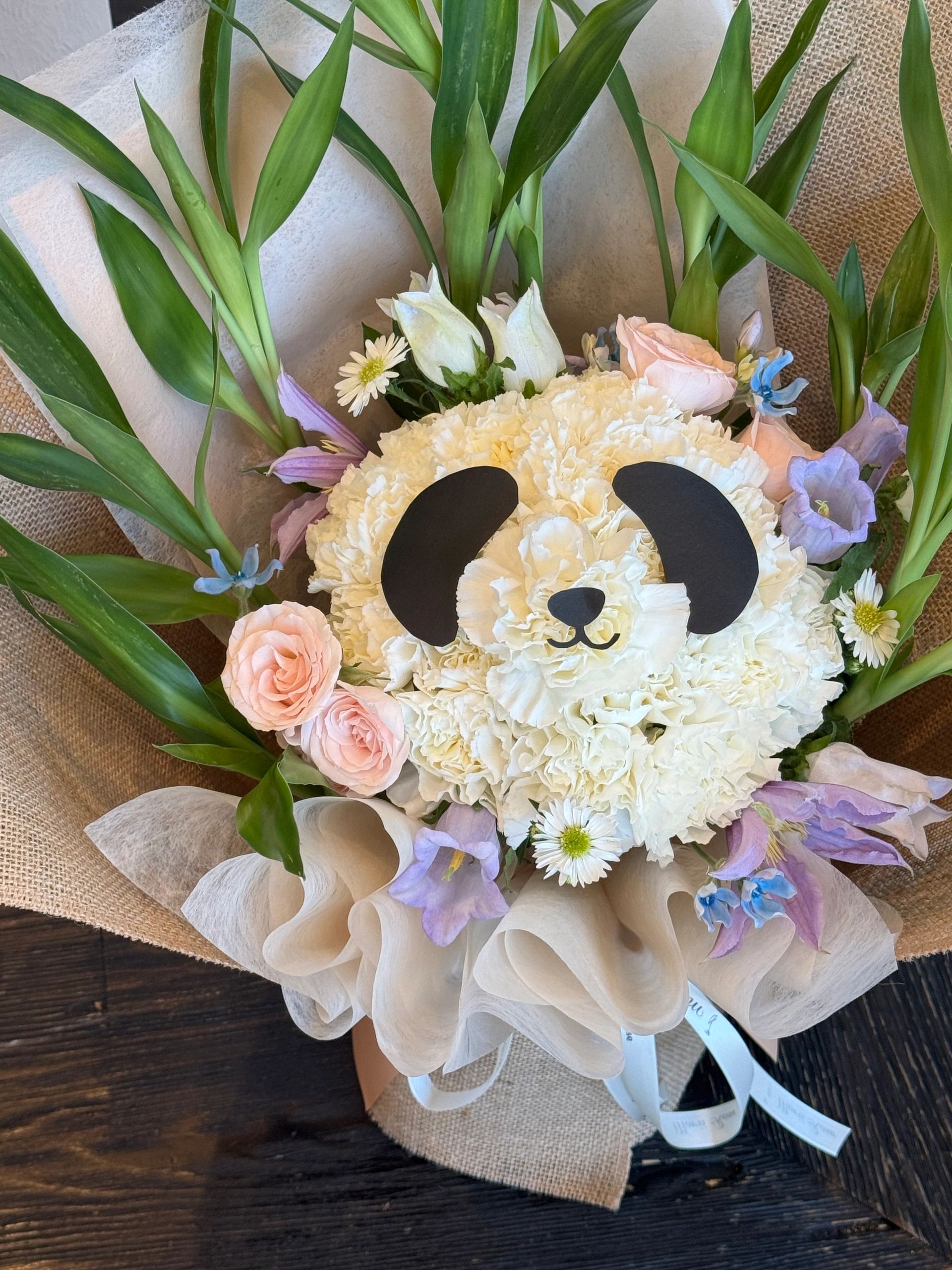 Panda Bloom Bouquet