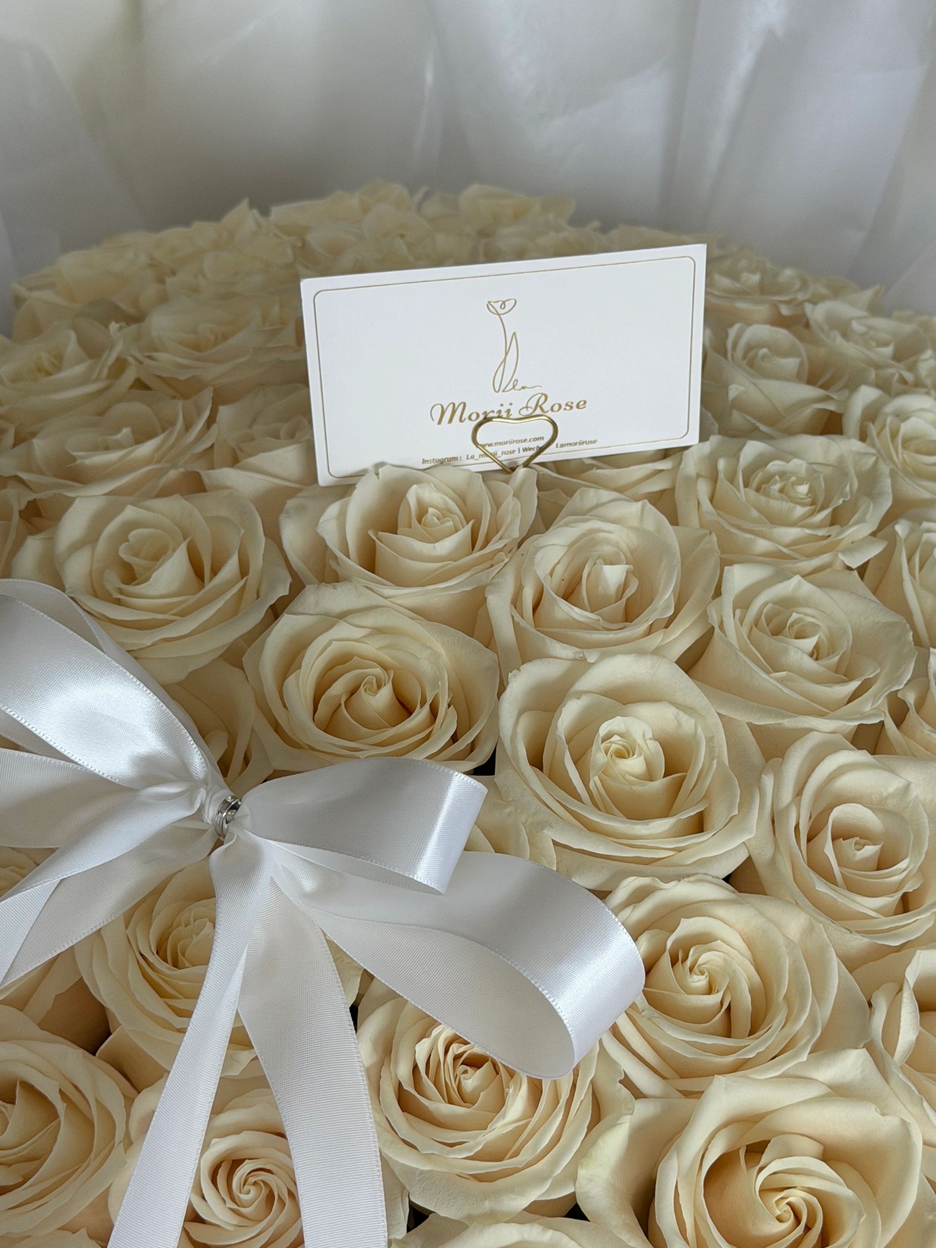 99 Vendela Roses-White