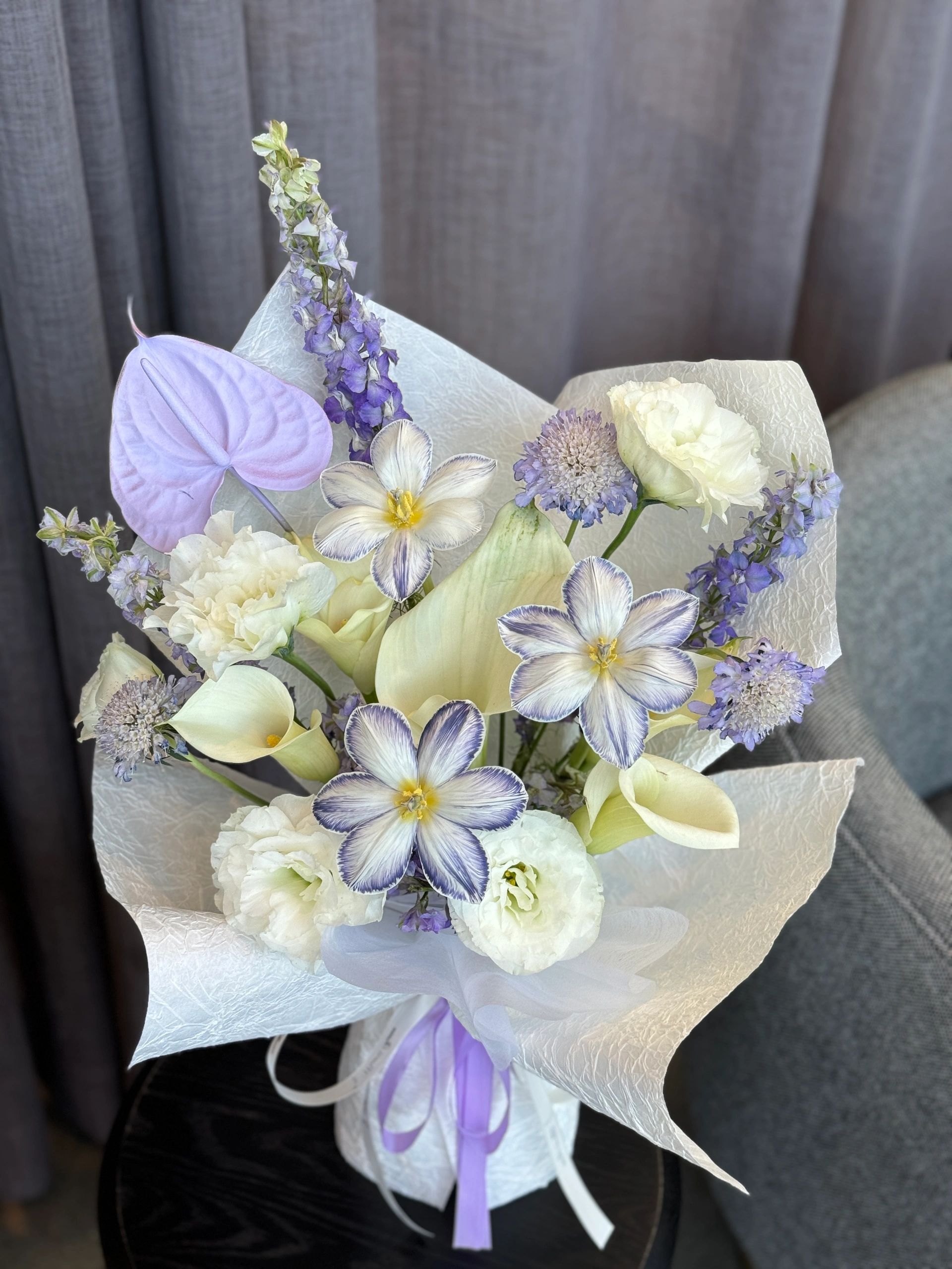 Purple Tulip Series Bouquet