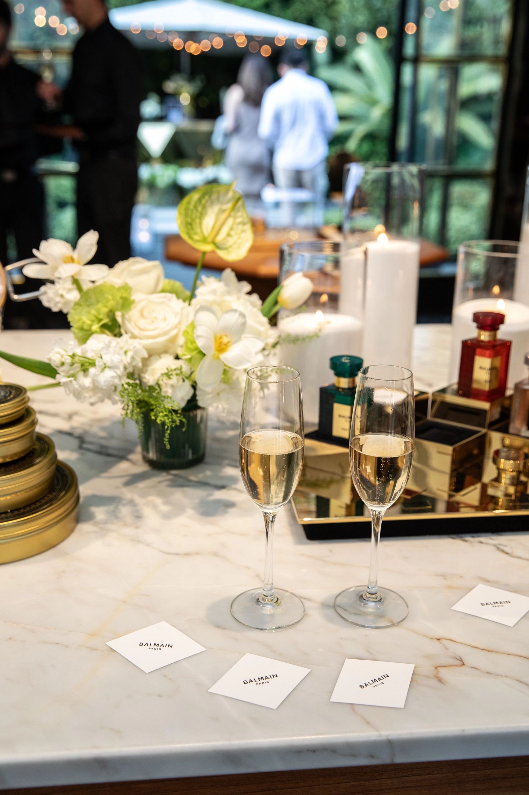 Balmain Fragrance Event Setup（Communicate the specific plan with customer service）