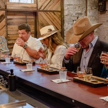 Castle and Key Whiskey Distillery bourbon tasting