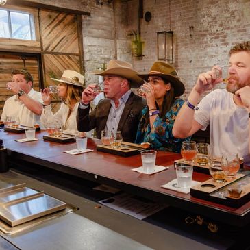 Private tasting event along the Kentucky Bourbon Trail.
