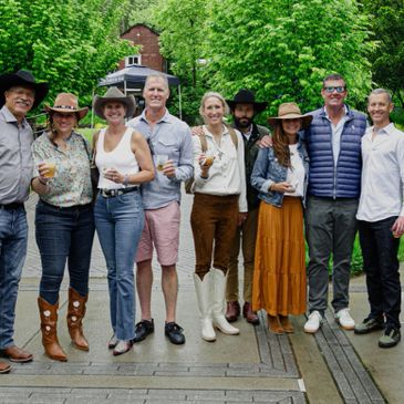 Kentucky Bourbon Trail tour team
