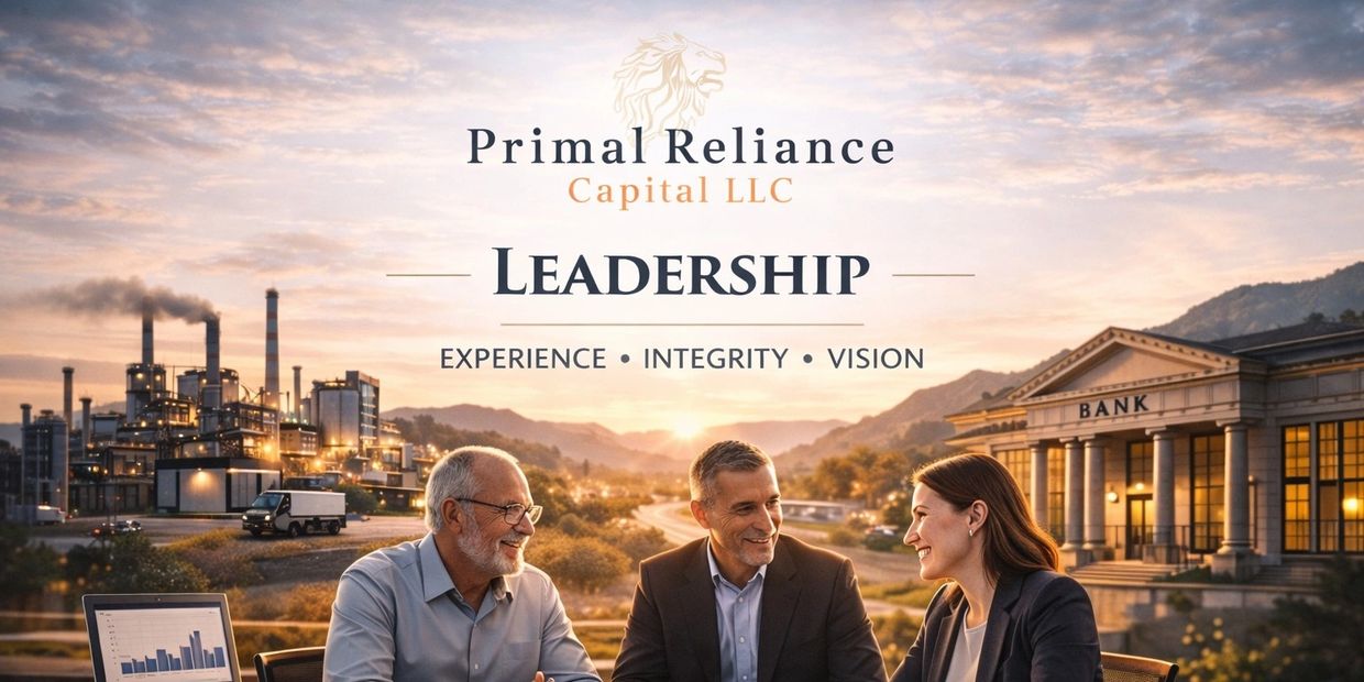 Leadership at Primal Reliance Capital guided by disciplined ownership and long-term stewardship.